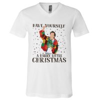 Have Yourself A Harry Little Christmas V-Neck T-Shirt