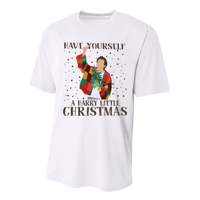 Have Yourself A Harry Little Christmas Performance Sprint T-Shirt