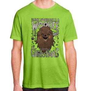 Have Yourself A Wookiee Little Christmas Adult ChromaSoft Performance T-Shirt