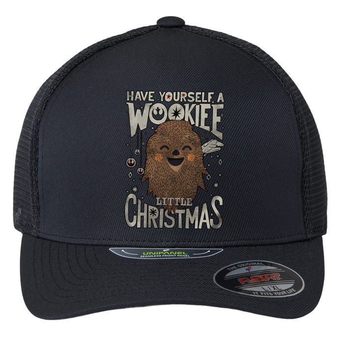 Have Yourself A Wookiee Little Christmas Flexfit Unipanel Trucker Cap