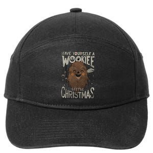 Have Yourself A Wookiee Little Christmas 7-Panel Snapback Hat