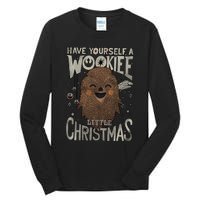 Have Yourself A Wookiee Little Christmas Tall Long Sleeve T-Shirt