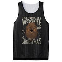 Have Yourself A Wookiee Little Christmas Mesh Reversible Basketball Jersey Tank