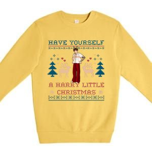 Have Yourself A Harry Little Christmas Essential Premium Crewneck Sweatshirt