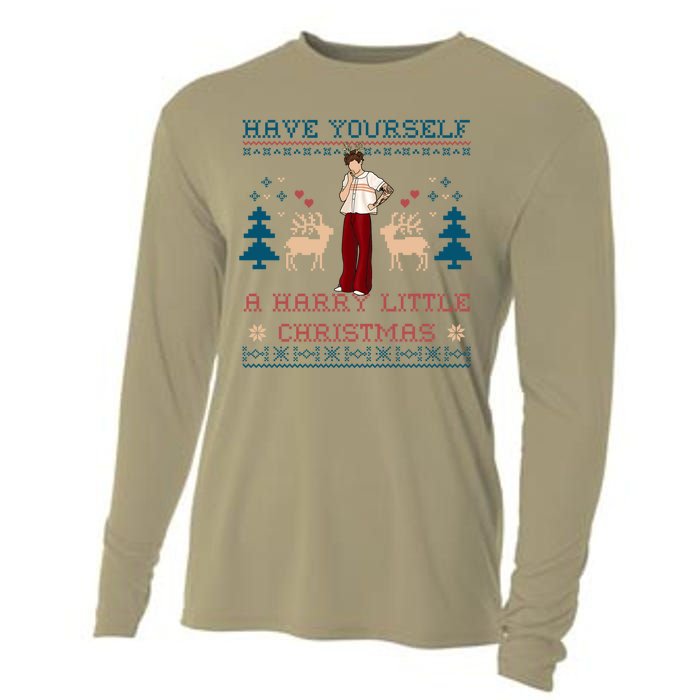 Have Yourself A Harry Little Christmas Essential Cooling Performance Long Sleeve Crew