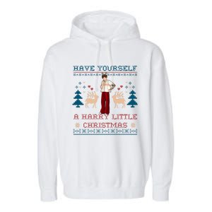 Have Yourself A Harry Little Christmas Essential Garment-Dyed Fleece Hoodie