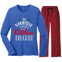 Have Yourself A Merry Little Christmas Family Daughter Meaningful Gift Women's Long Sleeve Flannel Pajama Set 