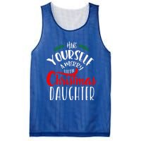 Have Yourself A Merry Little Christmas Family Daughter Meaningful Gift Mesh Reversible Basketball Jersey Tank