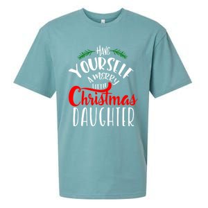 Have Yourself A Merry Little Christmas Family Daughter Meaningful Gift Sueded Cloud Jersey T-Shirt