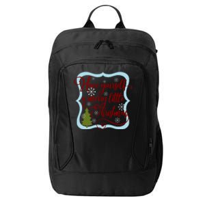 Have Yourself A Merry Little Christmas Family Gift City Backpack