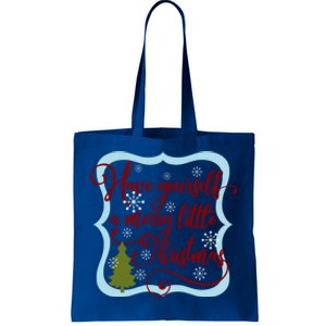 Have Yourself A Merry Little Christmas Family Gift Tote Bag