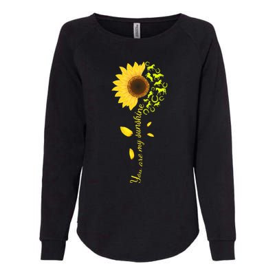 Horse You Are My Sunshine Horse Lover Womens California Wash Sweatshirt