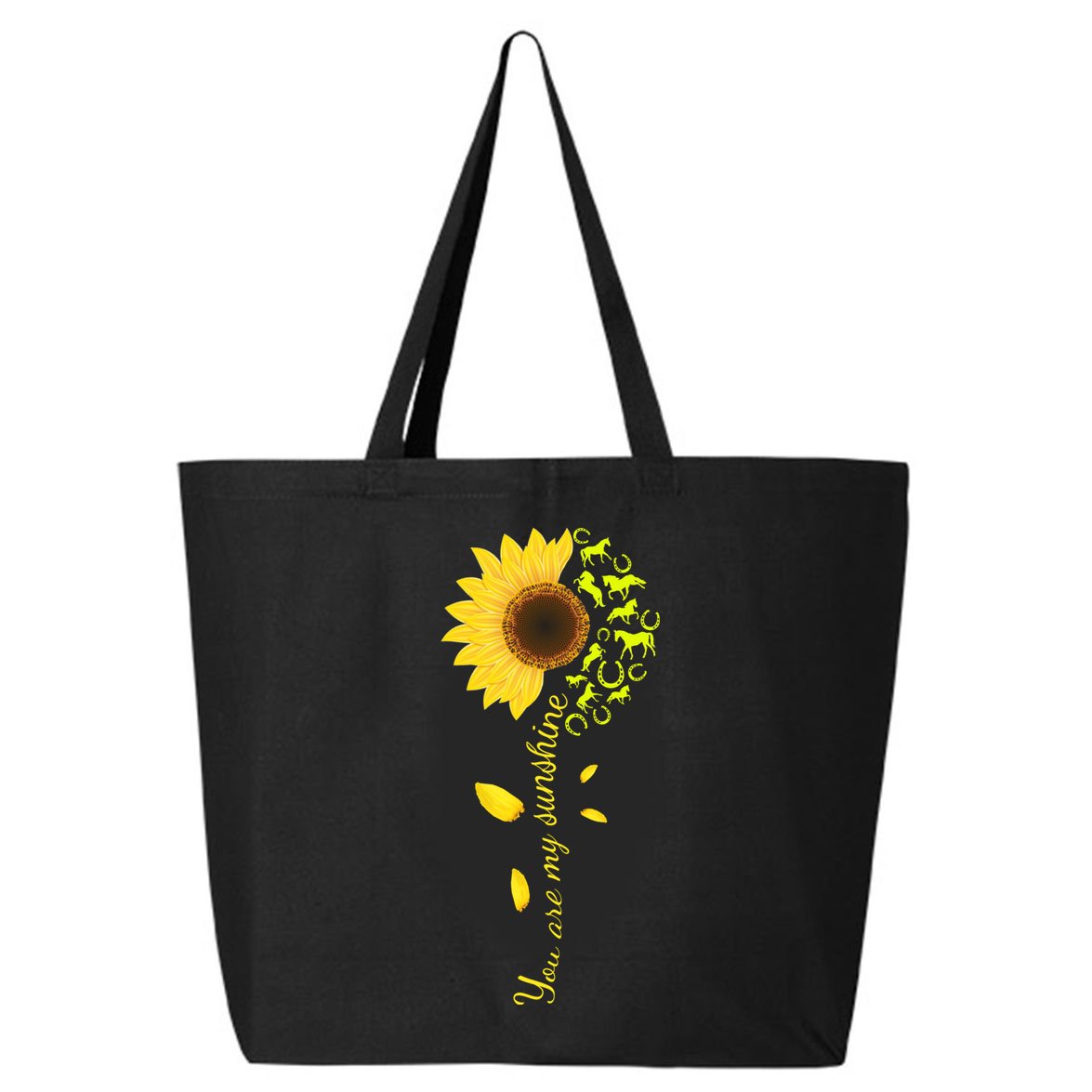 Horse You Are My Sunshine Horse Lover 25L Jumbo Tote