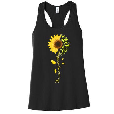 Horse You Are My Sunshine Horse Lover Women's Racerback Tank