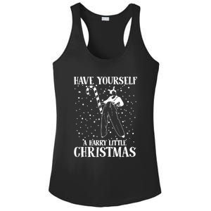 Have Yourself A Harry Little Christmas Xmas Gift Ladies PosiCharge Competitor Racerback Tank