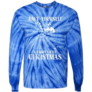 Have Yourself A Harry Little Christmas Xmas Gift Tie-Dye Long Sleeve Shirt