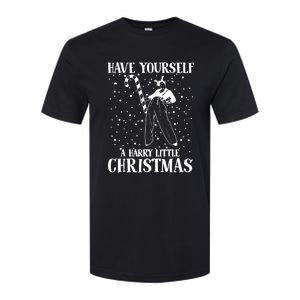 Have Yourself A Harry Little Christmas Xmas Gift Softstyle CVC T-Shirt