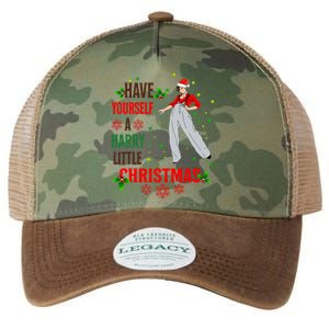 Have Yourself A Harry Little Christmas Xmas Gift Legacy Tie Dye Trucker Hat