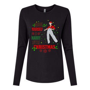 Have Yourself A Harry Little Christmas Xmas Gift Womens Cotton Relaxed Long Sleeve T-Shirt