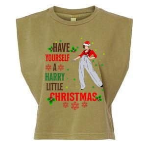 Have Yourself A Harry Little Christmas Xmas Gift Garment-Dyed Women's Muscle Tee