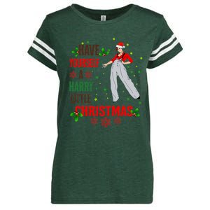 Have Yourself A Harry Little Christmas Xmas Gift Enza Ladies Jersey Football T-Shirt