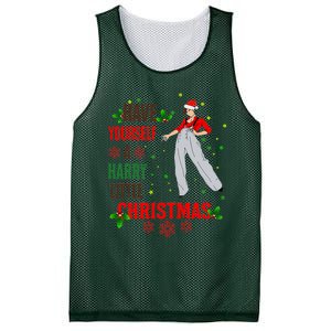 Have Yourself A Harry Little Christmas Xmas Gift Mesh Reversible Basketball Jersey Tank