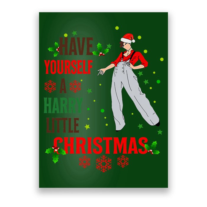 Have Yourself A Harry Little Christmas Xmas Gift Poster