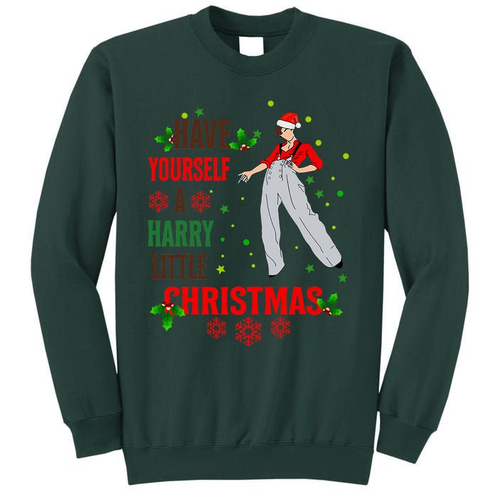 Have Yourself A Harry Little Christmas Xmas Gift Tall Sweatshirt