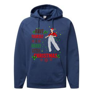 Have Yourself A Harry Little Christmas Xmas Gift Performance Fleece Hoodie