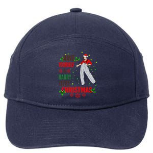 Have Yourself A Harry Little Christmas Xmas Gift 7-Panel Snapback Hat