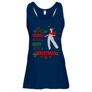 Have Yourself A Harry Little Christmas Xmas Gift Ladies Essential Flowy Tank