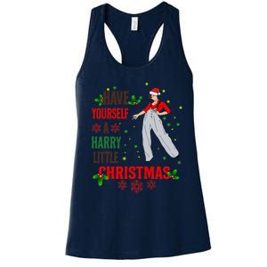 Have Yourself A Harry Little Christmas Xmas Gift Women's Racerback Tank