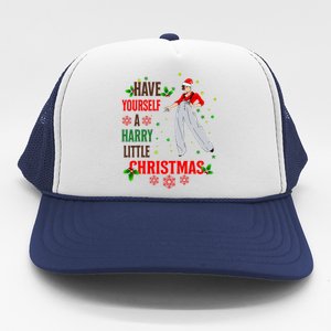 Have Yourself A Harry Little Christmas Xmas Gift Trucker Hat