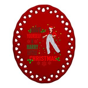 Have Yourself A Harry Little Christmas Xmas Gift Ceramic Oval Ornament