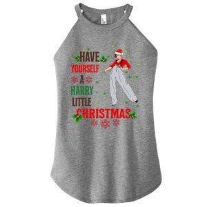 Have Yourself A Harry Little Christmas Xmas Gift Women's Perfect Tri Rocker Tank