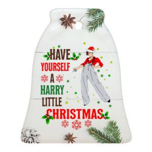 Have Yourself A Harry Little Christmas Xmas Gift Ceramic Bell Ornament