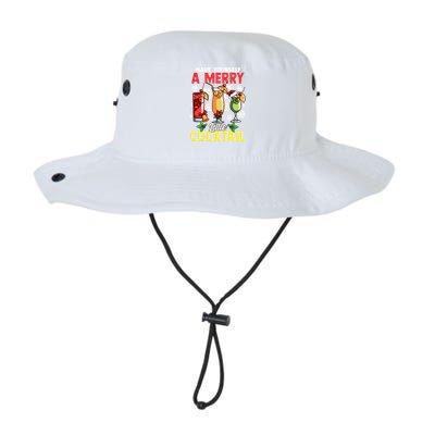 Have Yourself A Merry Little Cocktail Christmas Gift Legacy Cool Fit Booney Bucket Hat