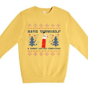 Have Yourself A Harry Little Christmas Xmas Gift Premium Crewneck Sweatshirt