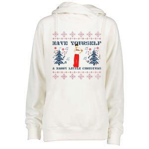 Have Yourself A Harry Little Christmas Xmas Gift Womens Funnel Neck Pullover Hood