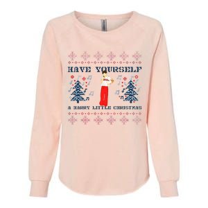 Have Yourself A Harry Little Christmas Xmas Gift Womens California Wash Sweatshirt