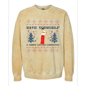 Have Yourself A Harry Little Christmas Xmas Gift Colorblast Crewneck Sweatshirt