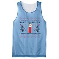 Have Yourself A Harry Little Christmas Xmas Gift Mesh Reversible Basketball Jersey Tank