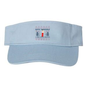 Have Yourself A Harry Little Christmas Xmas Gift Valucap Bio-Washed Visor