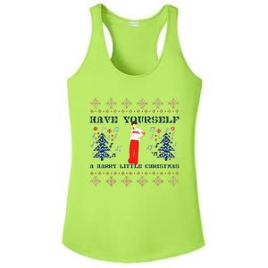 Have Yourself A Harry Little Christmas Xmas Gift Ladies PosiCharge Competitor Racerback Tank