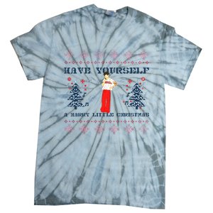 Have Yourself A Harry Little Christmas Xmas Gift Tie-Dye T-Shirt