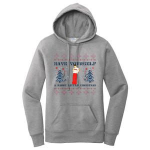 Have Yourself A Harry Little Christmas Xmas Gift Women's Pullover Hoodie