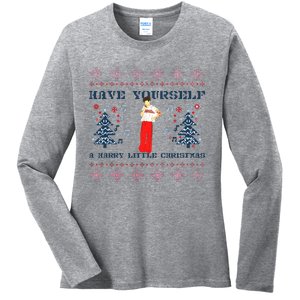 Have Yourself A Harry Little Christmas Xmas Gift Ladies Long Sleeve Shirt