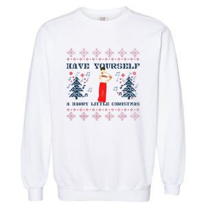 Have Yourself A Harry Little Christmas Xmas Gift Garment-Dyed Sweatshirt