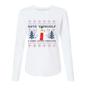 Have Yourself A Harry Little Christmas Xmas Gift Womens Cotton Relaxed Long Sleeve T-Shirt