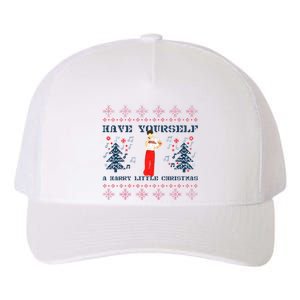 Have Yourself A Harry Little Christmas Xmas Gift Yupoong Adult 5-Panel Trucker Hat